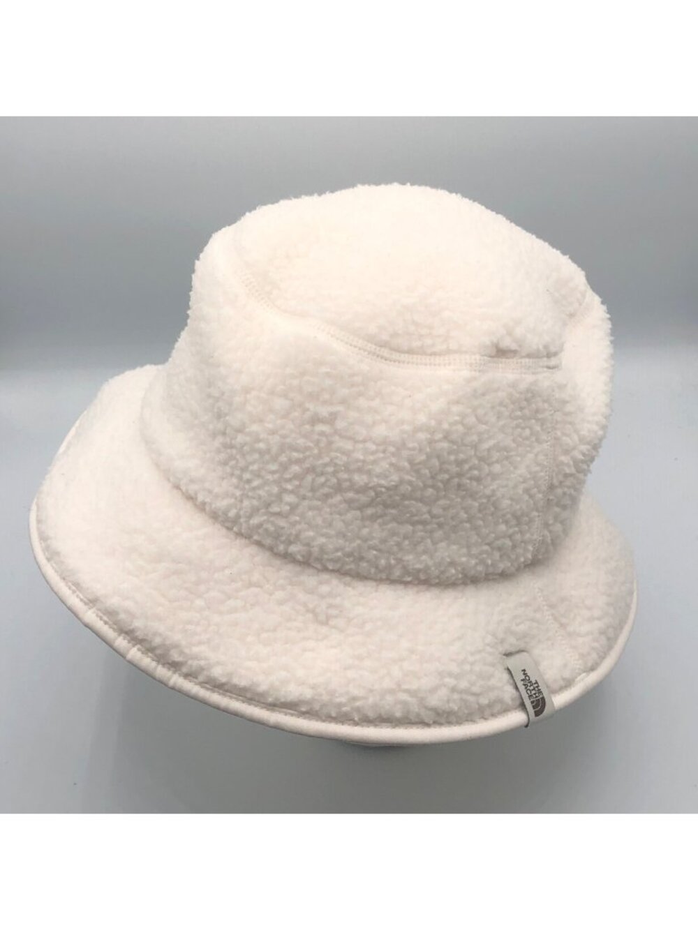 The North Face Women Bucket Hat Cragmont Fleece Gardenia White Size S/M